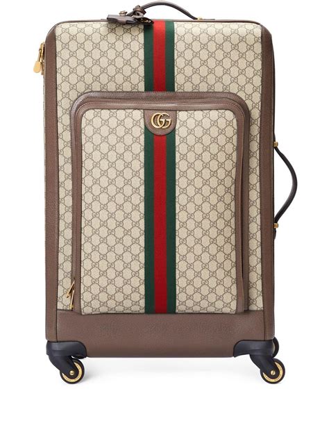 gucci suitcase sale|Gucci large suitcase.